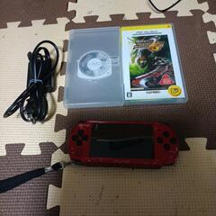 PSP3000本体＋ソフト2本＋モンハン最強データ