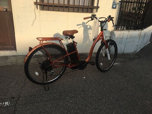 ☆美品￥35,000！【会員価格￥35,000】電気自転車　家電　【BH048】