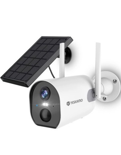 YESKAMO-JP　防犯カメラ JP-AM-01 電池式防犯カメラ（白） - yeskamo 公式オンラインショップ