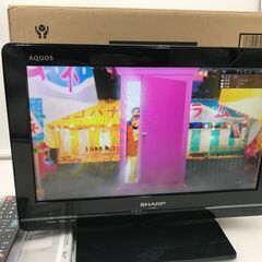 【美品】デジタルハイビジョン液晶テレビ 16型 「シャープ」管理...