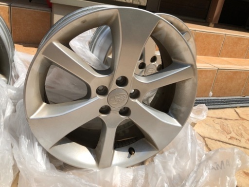 スバル　純正ホイール　R17