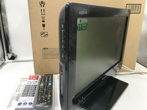 【美品】デジタルハイビジョン液晶テレビ 16型 「シャープ」管理No8 (送料無料)