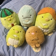 すみっコぐらし ぬいぐるみ ぺんぎん とんかつ とかげ