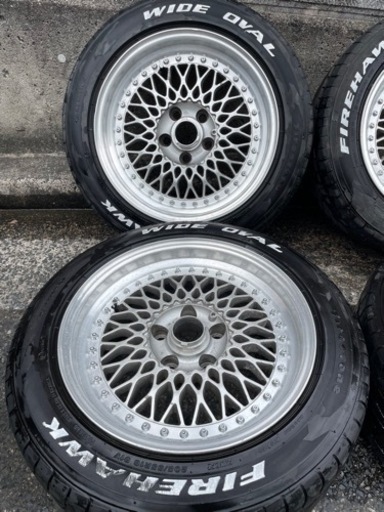 weds ウェッズ プロフェッサー ホイール 4本 通し 良サイズ メッシュ