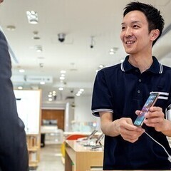 お客様の「？」を解決！スマホアドバイザー！未経験OK◎正社員登用...