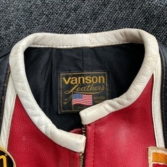 VANSON バンソン 希少革ジャン