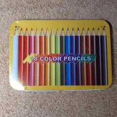 ❣色鉛筆❣１８色❣ほぼ未使用❣