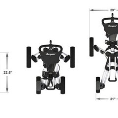 ゴルフ用　プッシュカート 4輪  未使用　新品