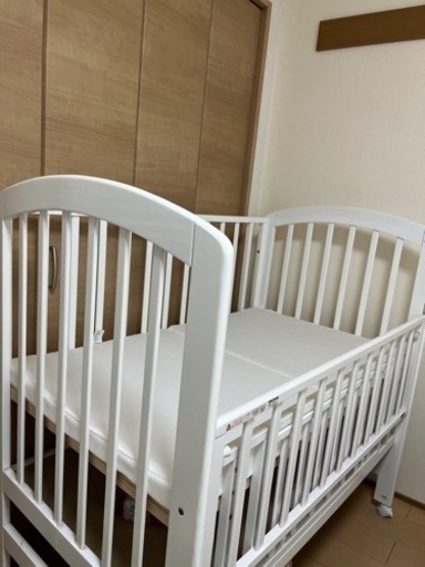 カトジ ハイポジション ベビーベッド マット(お取引中)