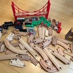 受渡者様　決定しました　木製　電車　おもちゃ　