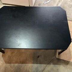 ニトリ　折りたたみテーブル　ブラック　NIT0Ⅲ