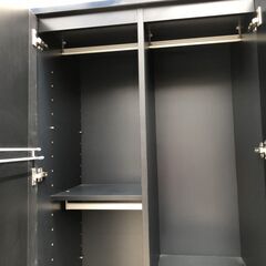  アーバンStyle クローゼット ワードローブ ミラー付き J08030