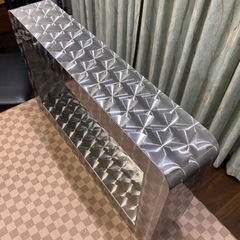 ナンバー枠R型デコトラ ステンレス304ウロコ 大型用 