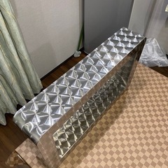 ナンバー枠R型デコトラ ステンレス304ウロコ 大型用 