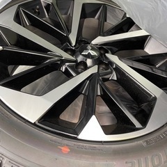 値下げ 新型アウトランダーphev 純正タイヤホイール20インチ 新車外し