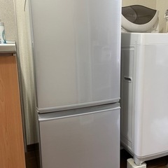 【値下げしました】シャープノンフロン冷凍冷蔵庫(SJ-D14D-S)