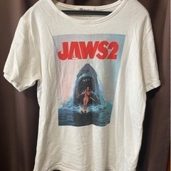 JAWS 2 ジョーズ 2 Tシャツ ムービー  白