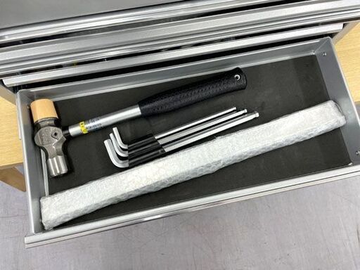 超美品 KTC 9.5sq 工具セット（チェストタイプ）マグネット付パーツ 