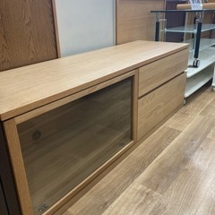 取りに来れる方限定！【無印良品】1枚扉のテレビボードです！！