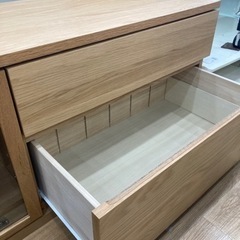 取りに来れる方限定！【無印良品】1枚扉のテレビボードです！！