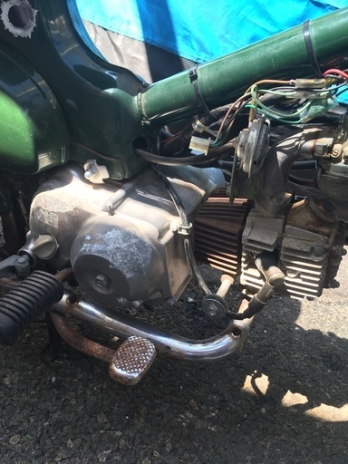 ホンダ スーパーカブC50 ゼロ戦風カスタム