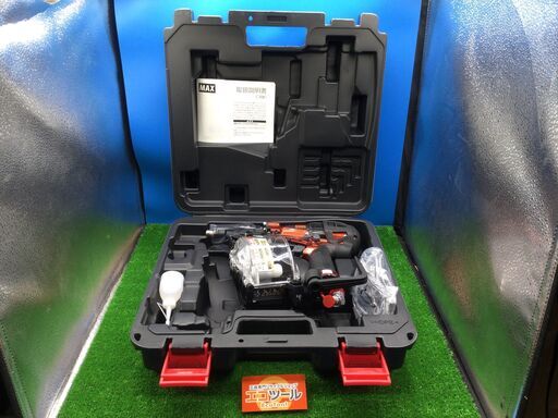 【エコツール豊田インター店】MAX/マックス 高圧釘打機スーパーネイラマイスターレッド HN-50N3(D)-R　【愛知県/豊田インター店/工具】