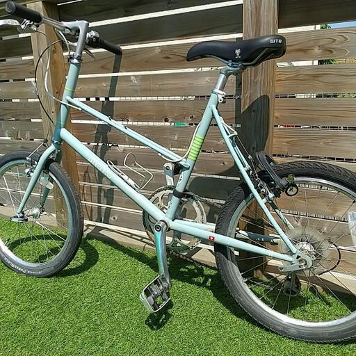 ミニベロ ロードバイク BRUNO Luzwrn 16インチ クロモリ ブルー 配送無料