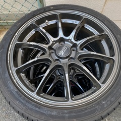 OZ  ホイール　HYPER GT HLT ４本セットキズ有り
