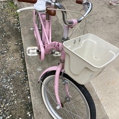 子供用自転車女の子用　ピンク18インチ