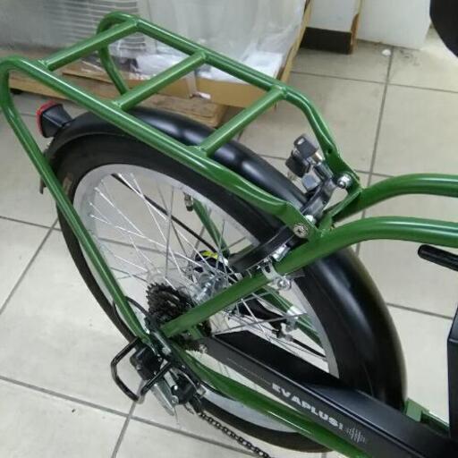 【美品】EVAPLAS エヴァプラスミニ 電動自転車 折りたたみ式自転車 20インチ 6段変速