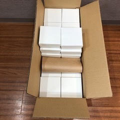 ラッピング　ギフト　貼り箱　白　化粧箱　50箱セット − 福岡県