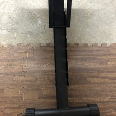 ダンベルとベンチ台