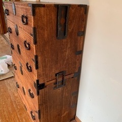 レトロな桐タンス　8/14までのお取引でお願いできる方