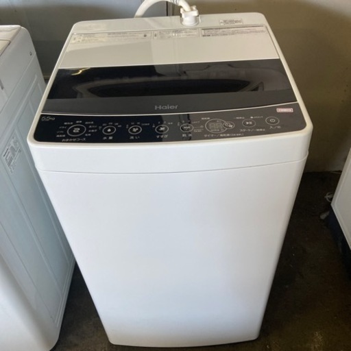 G-107  ハイアール　Haier 洗濯機　JW-C55D  5.5キロ　20年製　白