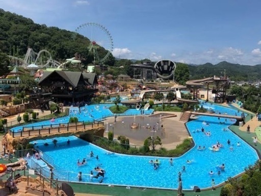 東京サマーランド　8/17(水)来園日指定チケット（大人2枚、幼児1枚）