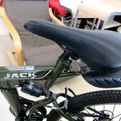 札幌市/清田区 CAPTAIN STAG JACK マウンテンバイク グリーン 26インチ 6段変速 MTB 自転車 スポーツ