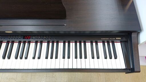 KORG コルグ 電子ピアノ デジタルピアノ 88鍵盤 CONCERT FC-500 スタンド付き 椅子付き(高さ調整可能) 取扱説明書付き 鍵盤楽器☆近隣配送無料 買取帝国 朝霞店