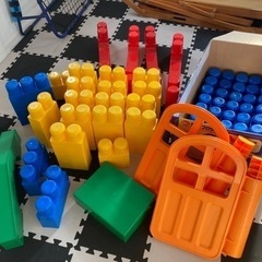 全身でブロック　2セット分　大量　知育玩具　ピープル