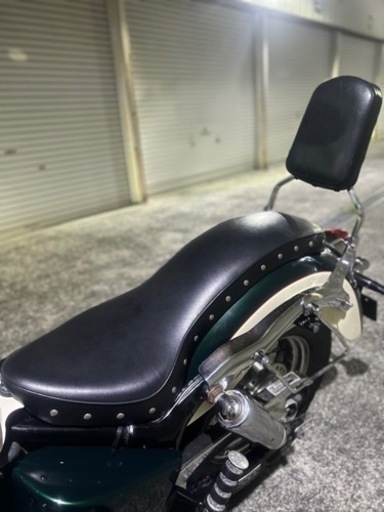 【車検一年以上】シャドウ400  クリーム&グリーン シャドウ400 車検満タン付き 乗って帰れます。