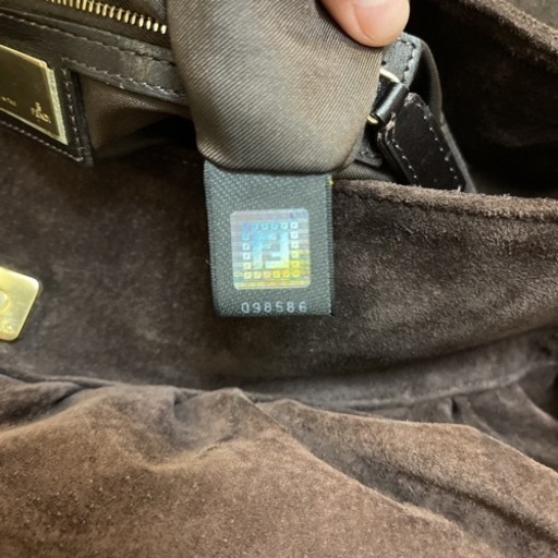 FENDI ショルダーバッグ スエード素材 | hornnes.no