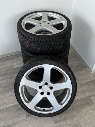 RUF AUTOMOBILE ルーフ 22インチ ホイール４本セット タイヤ付 10J ×22 5穴 ET+50 ポルシェ カイエンターボ