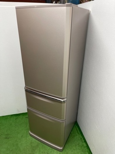 MITSUBISHI/三菱　冷凍冷蔵庫　３７０L　自動製氷　右開き　大容量フリーザー　MR-C37Z-P1