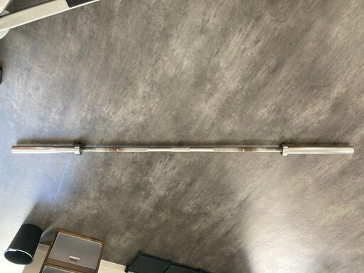 [引取り限定]GYMWAY オリンピックバーベル 2000mm 引取り限定]GYMWAY オリンピックバーベル 2000mm