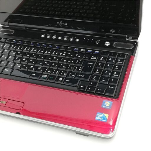 新品高速SSD WiFi有 ノートパソコン 15.6型 富士通 AH54/EN 中古良品