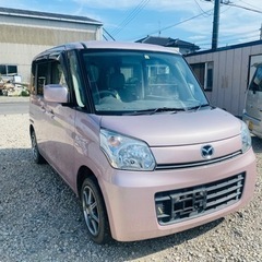 マツダフレアワゴン平成25年車 93,500KM 2年車検たっぷ...