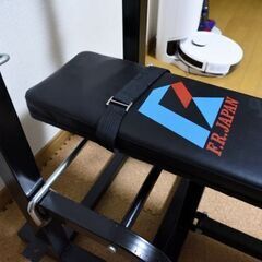 ベンチプレスセット（バーベル、ベンチ、プレート）