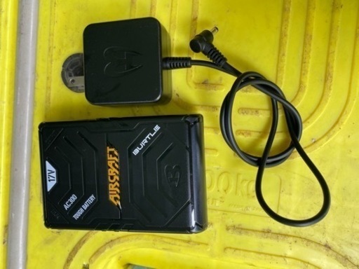 空調服 バートル 17V ほぼ未使用 黒黄色