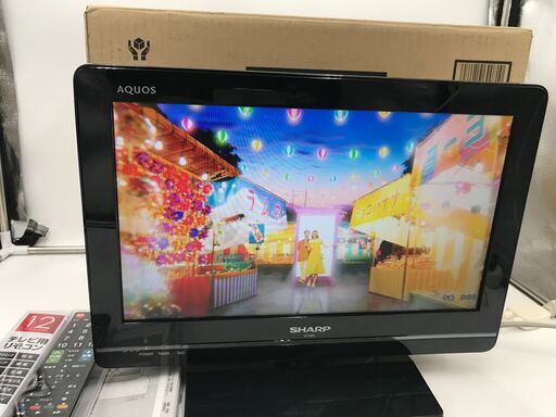 【美品】デジタルハイビジョン液晶テレビ 16型 「シャープ」管理No14(送料無料)