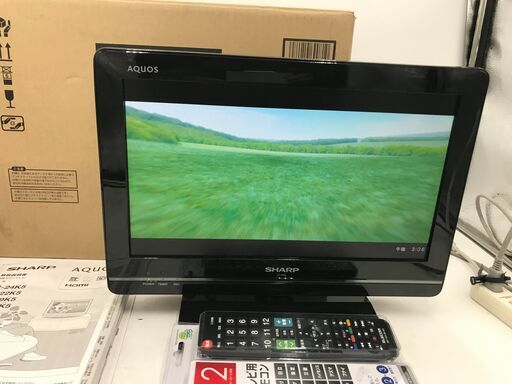 【美品】デジタルハイビジョン液晶テレビ 16型 「シャープ」管理No17(送料無料)