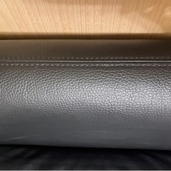 VALLENTUNA　ヴァレントゥナ　IKEA　ソファベッド　ブラックレザー3点セット